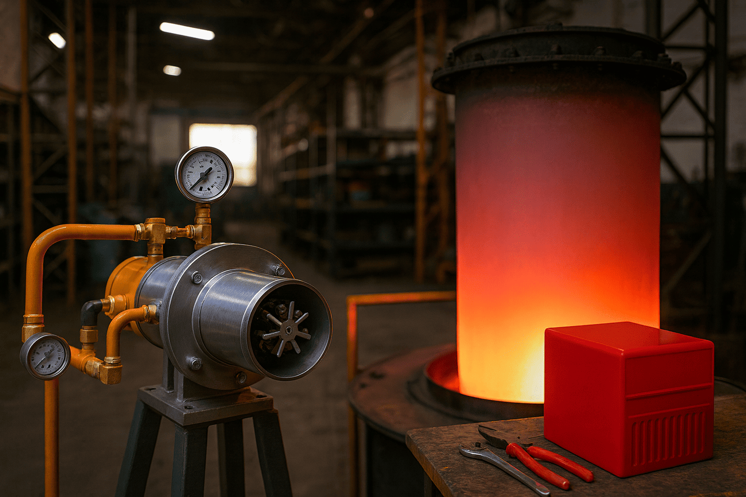 mantenimiento y calibracion de quemadores